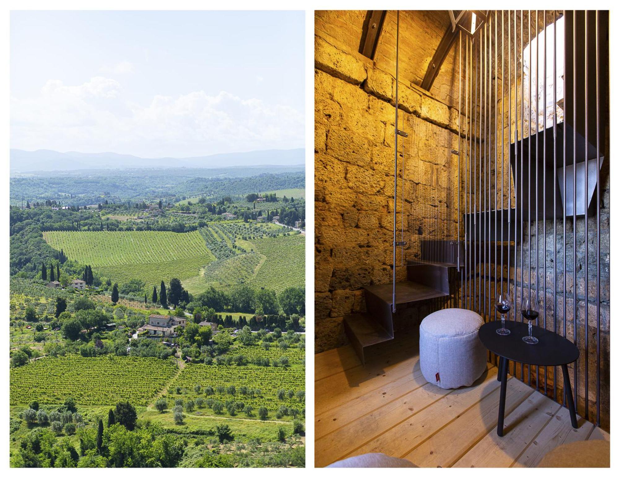 Appartement The Artists' Tower - Amazing View From The Tower à San Gimignano Extérieur photo